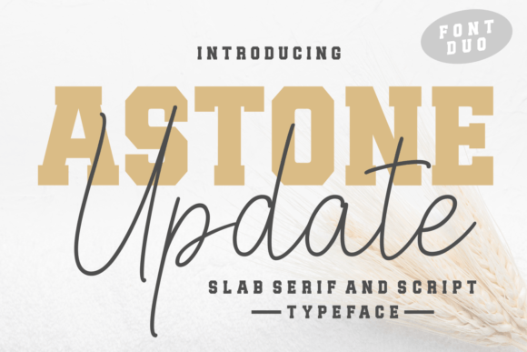 Astone Update: A Bold Slab Serif Font for Impactful Designs