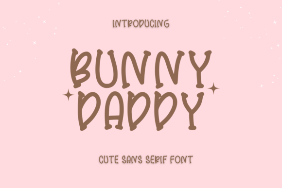 Bunny Daddy: A Modern Slab-Serif Typeface for Clarity and Style