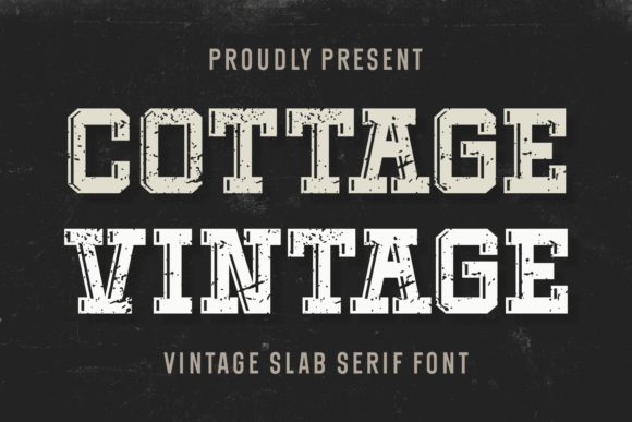 Cottage Vintage: A Timeless Font for Rustic and Nostalgic Design Projects