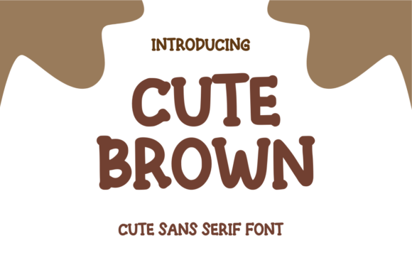 Cute Brown: A Versatile Typeface for Modern Design Needs