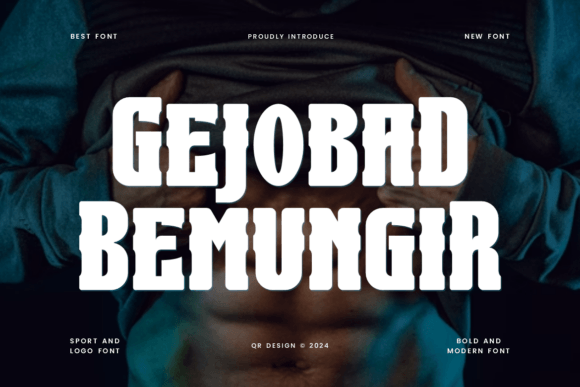 Gejobad Bemungir: A Typography Powerhouse for Modern Design