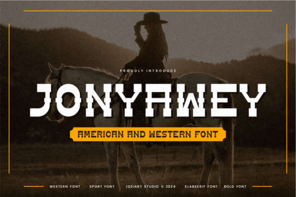 Jonyawey: A Bold Slab Serif Font for Modern Design