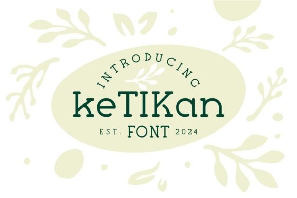 Ketikan: A Sturdy Slab Serif Font with a Friendly Touch