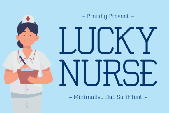 Lucky Nurse: A Delightful Slab Serif for Modern Design