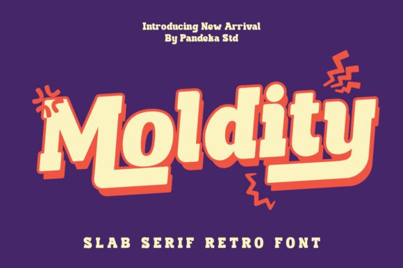Meet Moldity – A Retro Slab Serif with Timeless Charm