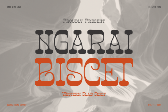 Ngarai Biscet: A Bold Font That Commands Attention