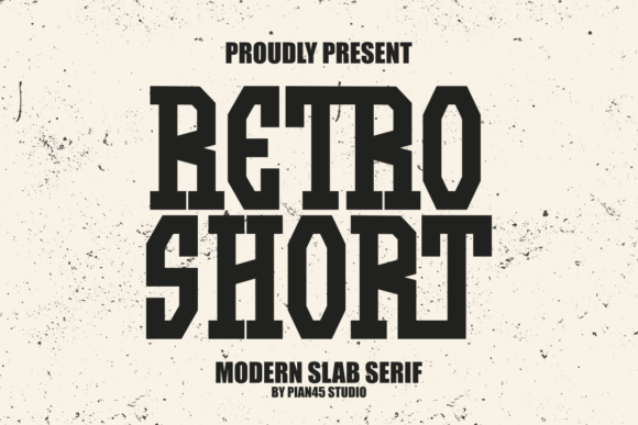 Retro Short: A Nostalgic Font for Modern Designers