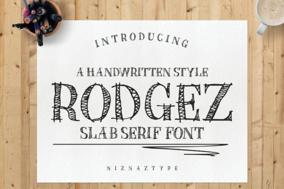 Rodgez: A Versatile Slab Serif Font for Modern Design Needs