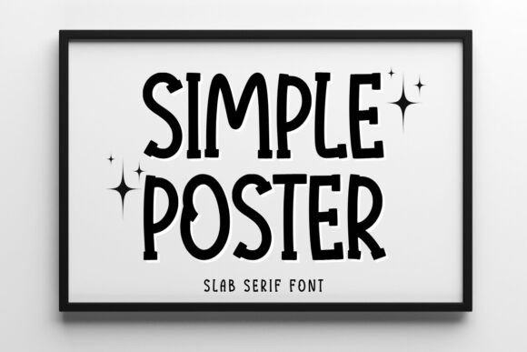 Simple Poster: A Versatile Font for Modern Design